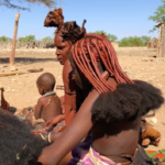 Namibie : le corps des Himbas/El cuerpo de las Himbas