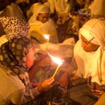 Pèlerins nocturnes en Ethiopie/La noche de los fieles