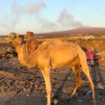 Dans la fumée du volcan éthiopien / En la boca del volcan