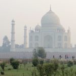 Inde : manque de pot pour le Taj ! / El Taj en la niebla