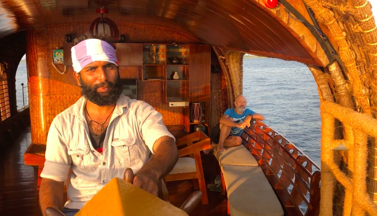 Au fil de l&rsquo;eau en Inde/Siguiendo los Backwaters