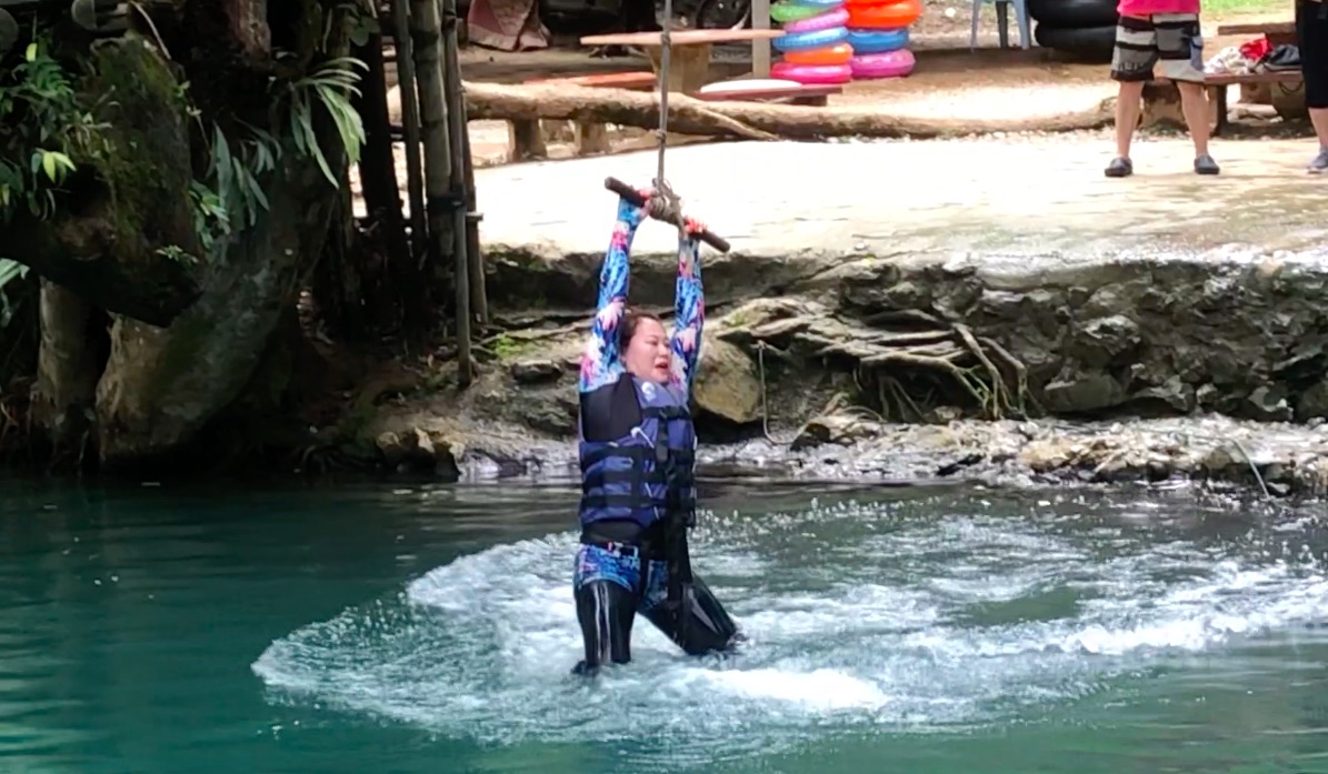Laos : touristes en tous genres / Turistas de todas classes