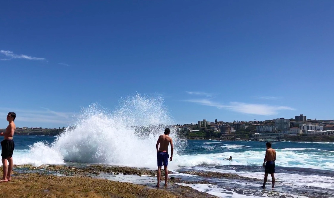 Sydney : au bout de la plage / al final de la playa