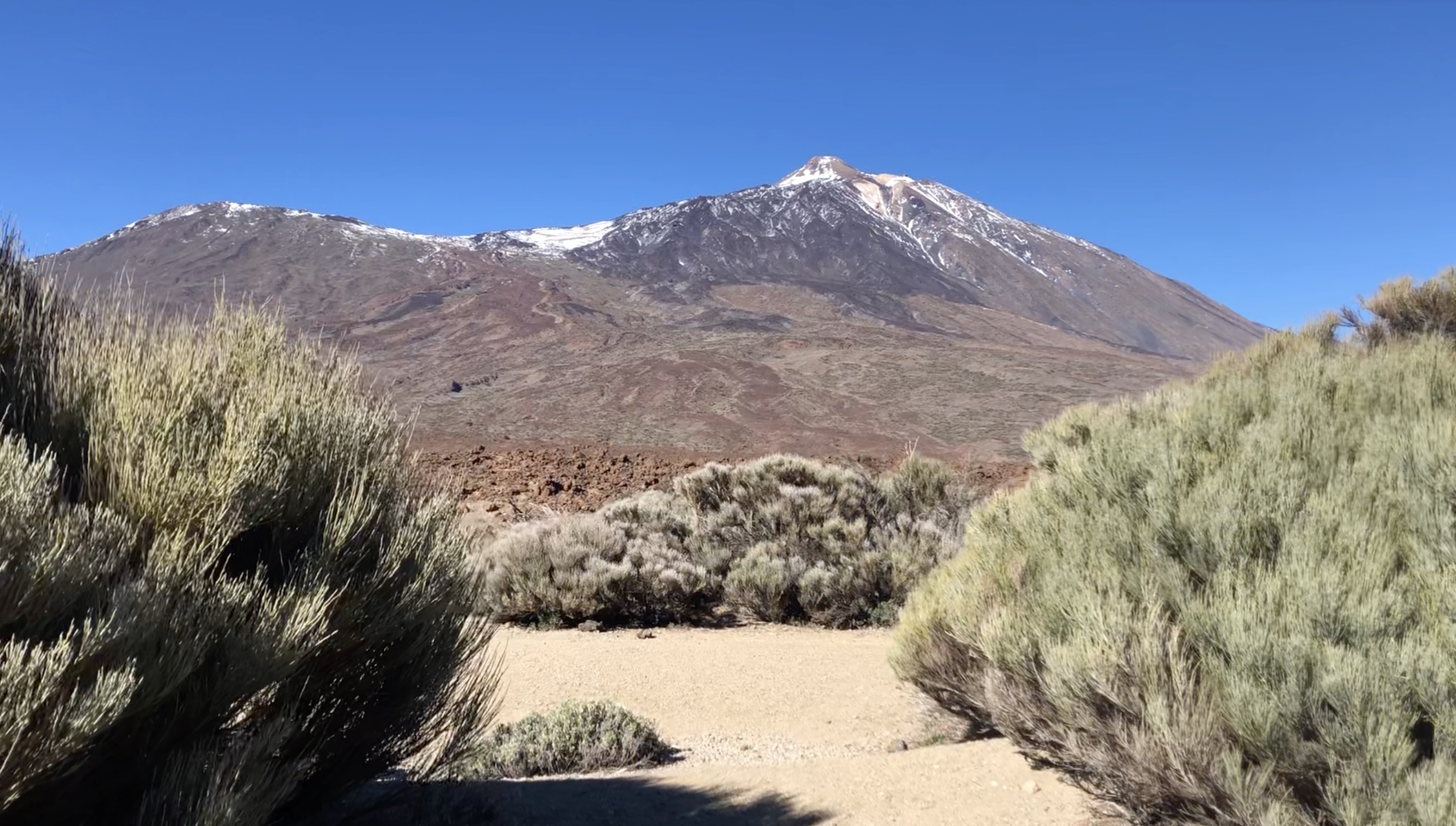 Sur les pentes du Teide / En los entornos del Teide