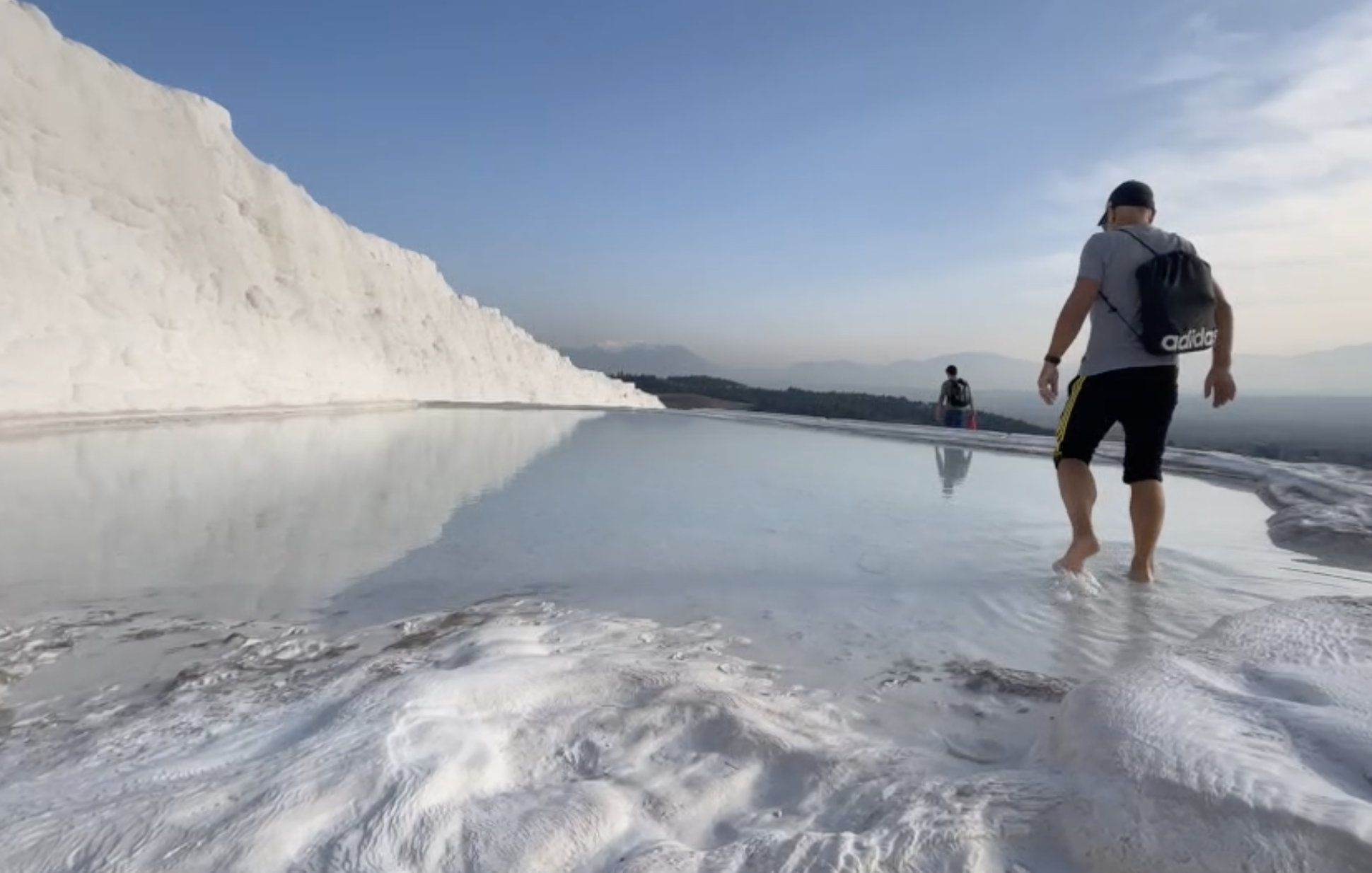 Un petit paradis blanc à Pamukkale • Un pequeño paraiso blanco en Pamukkale